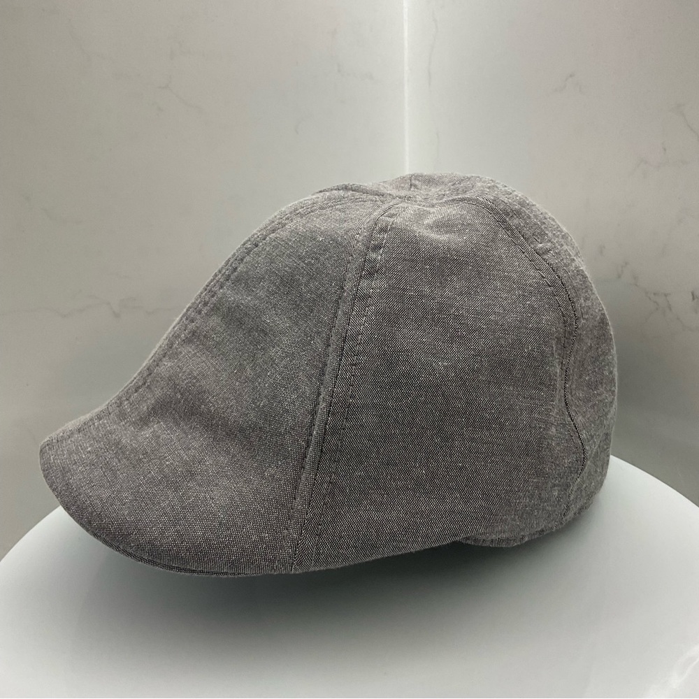 Classic Gray Men's Flat Cap